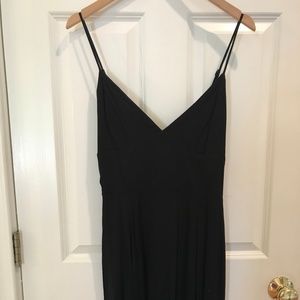 Silence + Noise Spaghetti Strap Little Black Dress